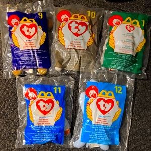 McDonald's Bagged Teenie Beanie Babies